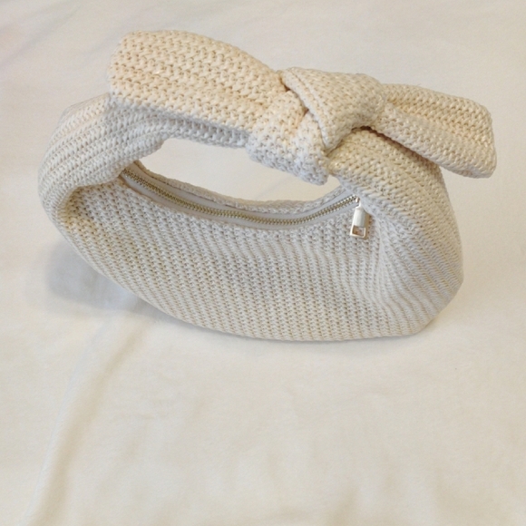 Urban Expressions Cream Knit Hobo Bag - Picture 8 of 8